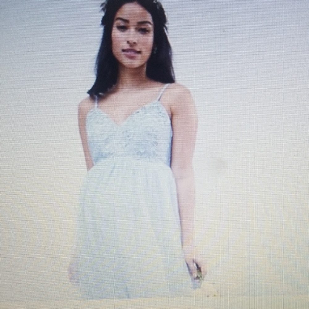 NWT- ASOS Maternity lace camisole bodice gown